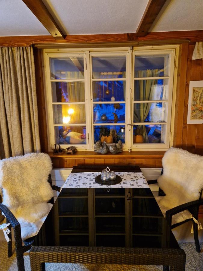 Chalet Gotthelf Gartenstudio, Ferien Mit Hund Adelboden Exterior foto